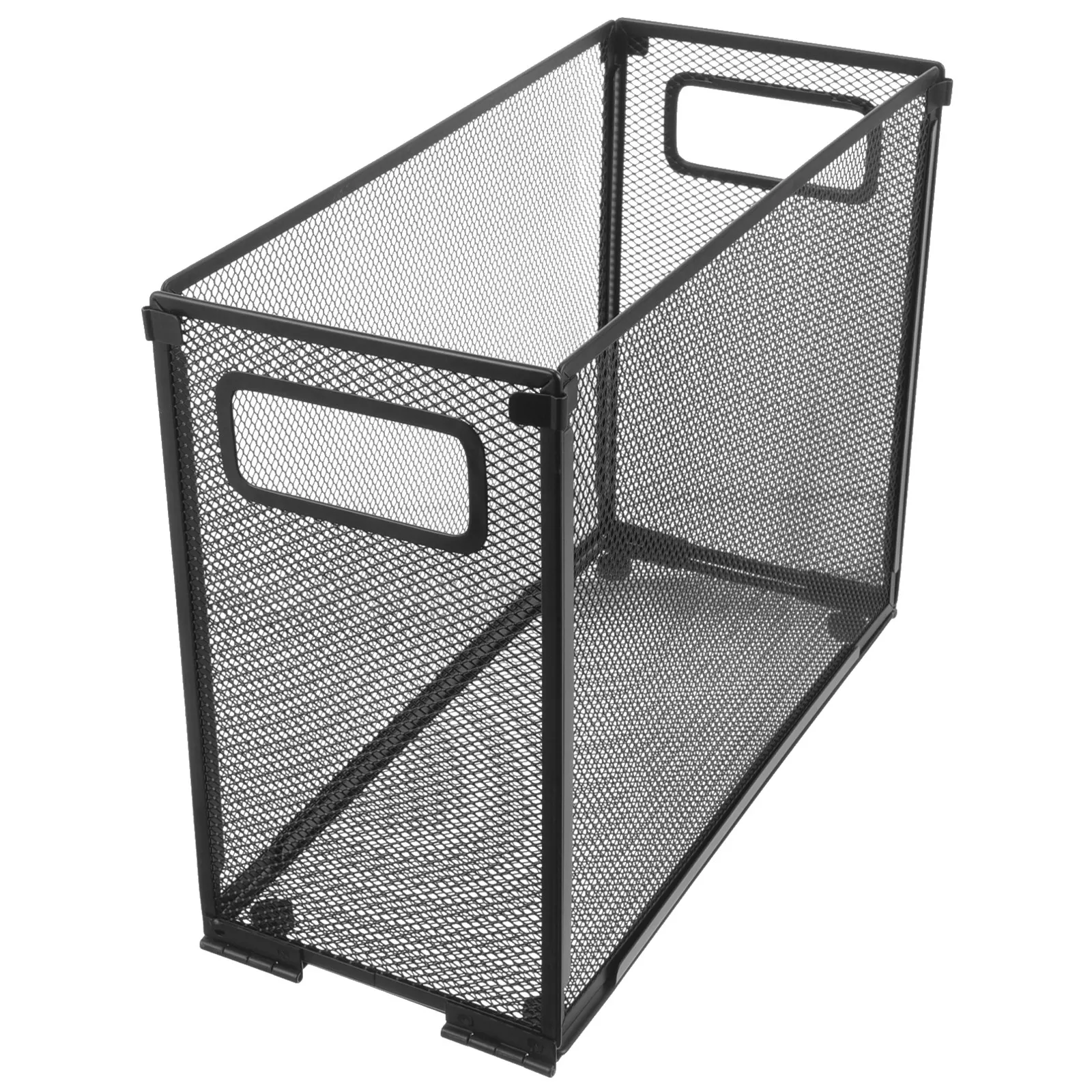 Mesh Document Storage Foldable Mesh File Organizer Document Holder Stainless Steel Desktop ...