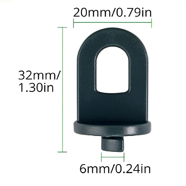50 Darabos Növény Az Üvegházhatású Újrahasznosítható, Kötött Csat Függő Horgonyok Támogató Klipek Szigetelő - Image 4