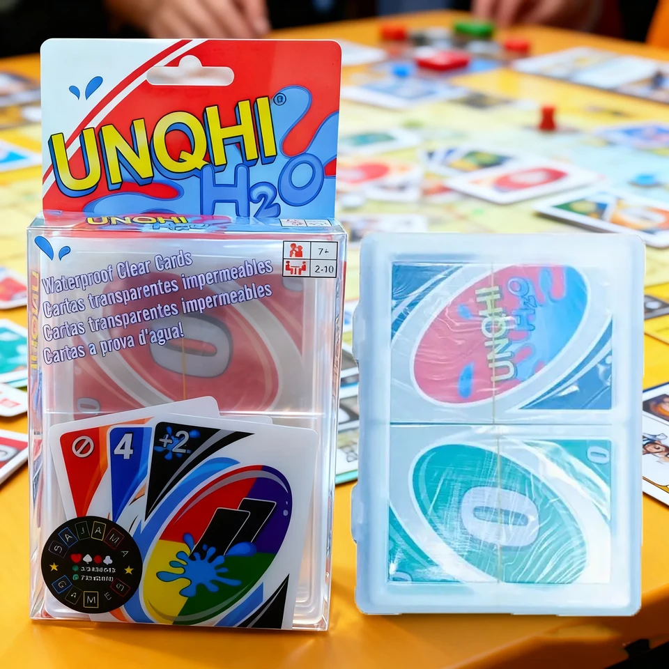 2026 108pcs Gathering Board Games UNQHI H2O Card Game WaterProof
