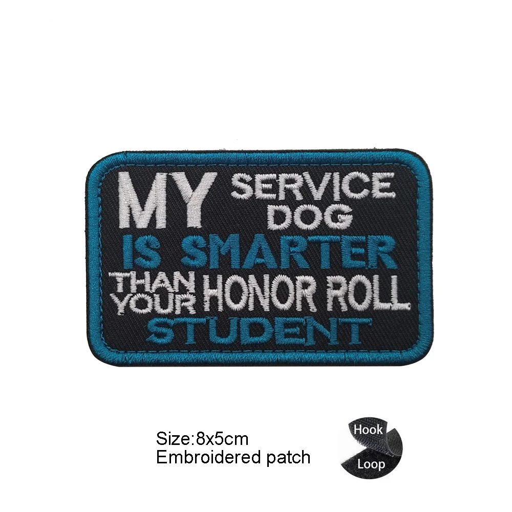 Personalized Alphabet Embroidery Patch - Fun Outdoor Bag Badge with Hook and Loop Attachment