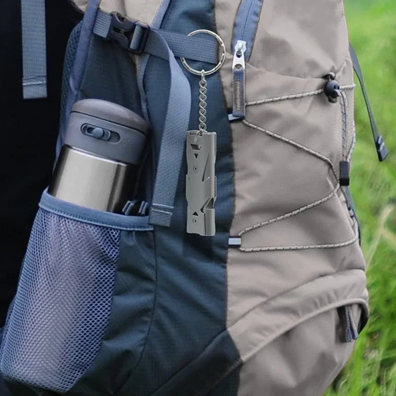 Apito de Emergência 180 dB: Equipamento de Sobrevivência para Camping e Resgate - Imagem 2