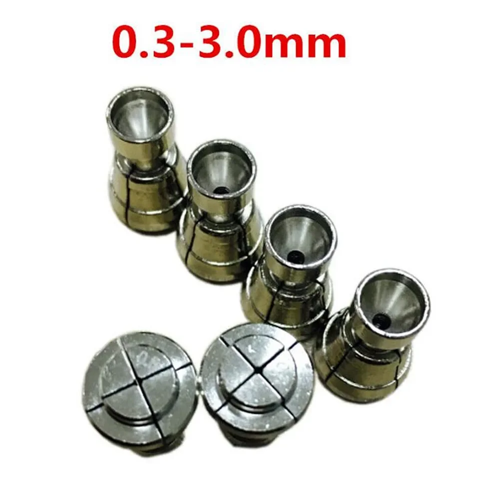

1PCS For Collet Machine CNC Wire EDM Drill Guide Tool 0.3-3.0mm Fixture Part 13*10*23L