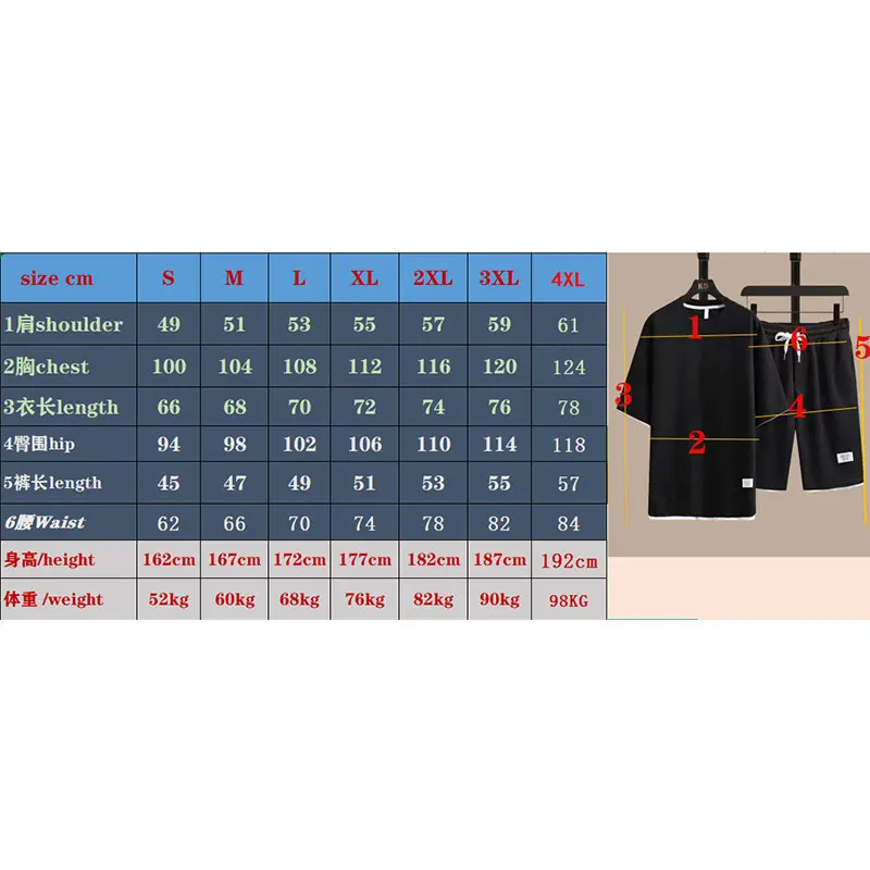 Jujutsu Kaisen GOJO SATURO Men T-shirt Shorts Sets Summer New Fashion Male Tee Tops Bottom Suit Cartoon Anime Man Clothes Set 2