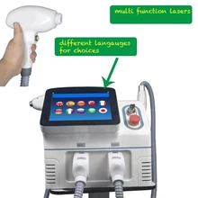 

The latest high-quality two-in-one 808 diode laser tri-frequency 755 808 1064nm diode Pico permanent laser hair removal machine