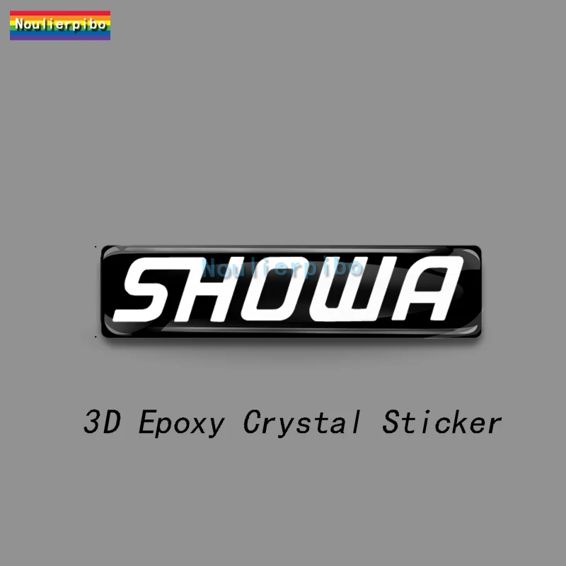 3D Stereo Fashion Epoxy Resin SHOWA Dome Car Sticker PVC Car Phone Trolley Case Piano Guitar Office Supplies Laptop Vinyl Decals