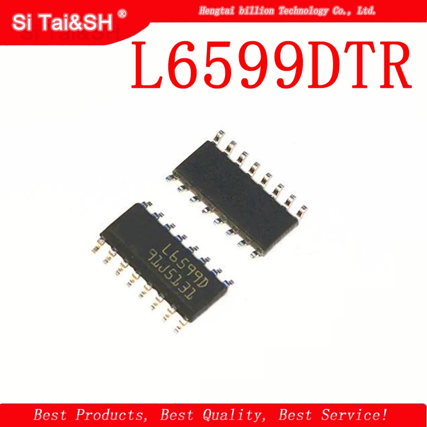 5 шт. L6599DTR SOP16 L6599D SOP L6599 SMD SOP-16 Новый и оригинальный чип драйвера управления