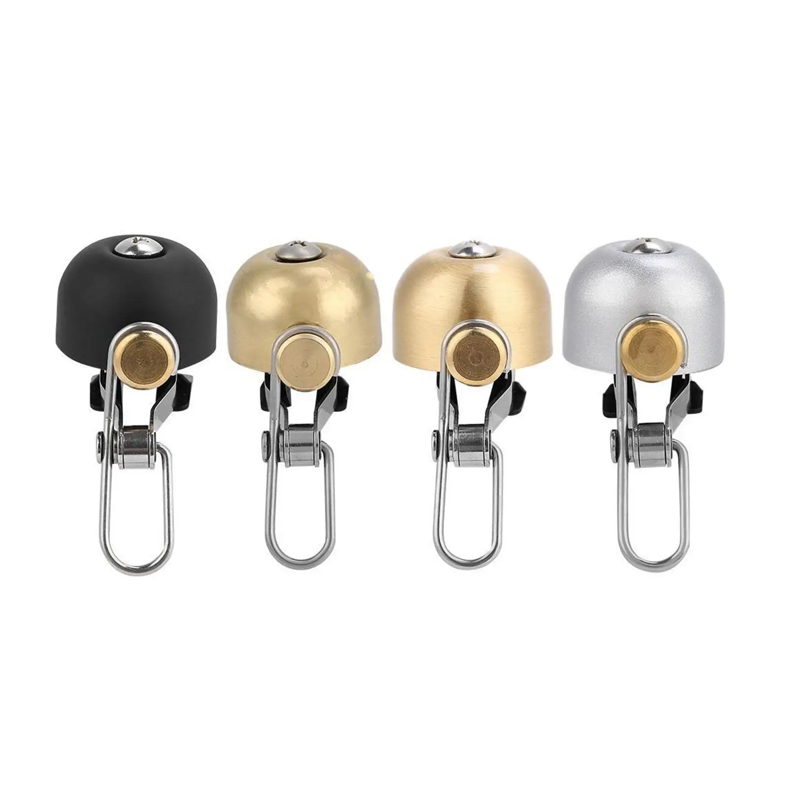 Bike Bell Retro Style Handlebar Mount Women Men Riding 