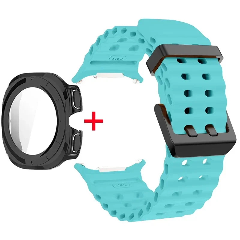 Ultimate 2-in-1 Watch Protection & Style Set with Strap, Case, and Screen Protector