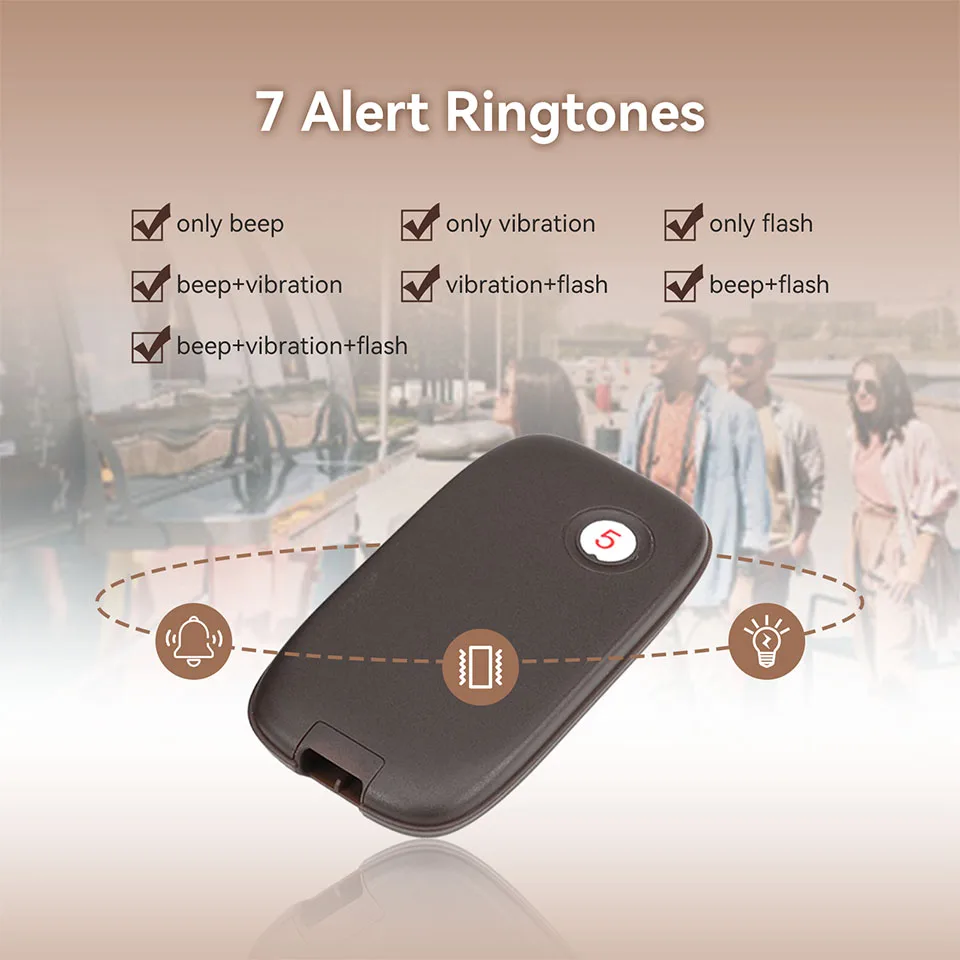 Wireless Calling System Retekess Pager Restaurant TX31 Food Truck Vibrator Vibration Bell Coffee