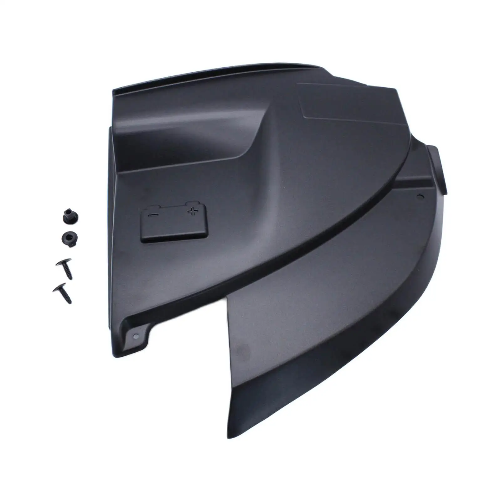 Car Battery Cover W/ Fixings Black Plastic Accessories Battery Tray Cover Fit for VW T5.1 Transporter 2010-15 Vehicle Parts