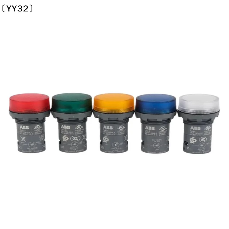 1pc ABB 표시 신호등 원본 CL2-502R CL2-502G CL2-502C CL2-502Y CL2-502L ABB 라이트 24VAC/〔YY32〕