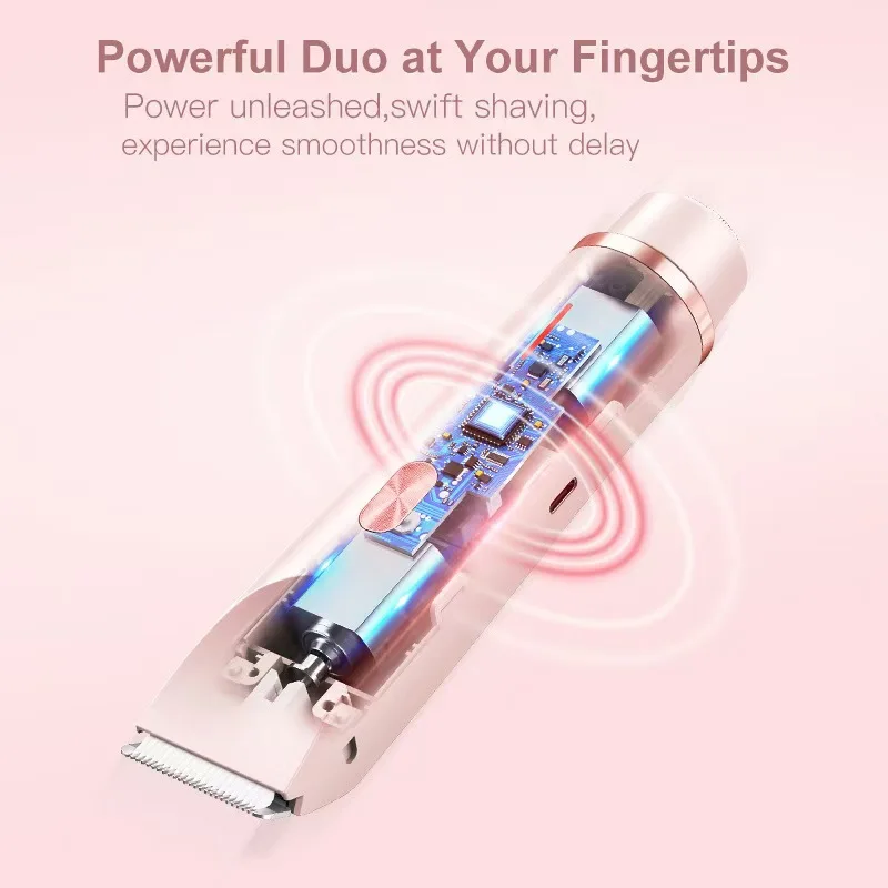 Electric Shaver for Woman Female Razor Body Epilator Face Facial Mustache Leg Body Underarm Bikini Electric Hair Remover Trimmer