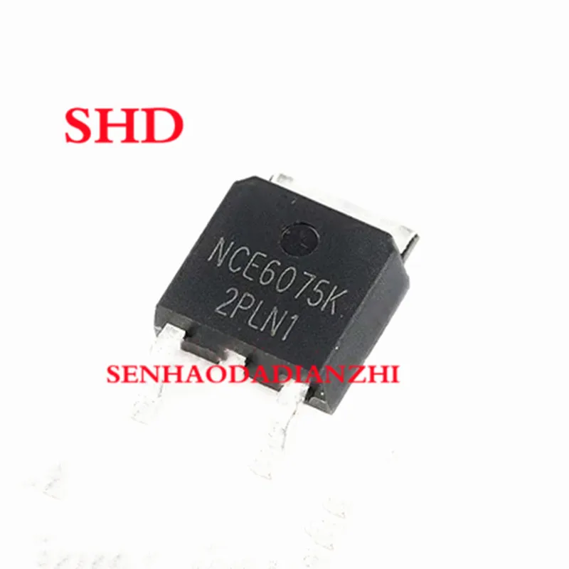 

5pcs/lot NCE6075K TO252 NCE6075 TO-252 6075K MOSFET-N 60V 75A Original spot chip