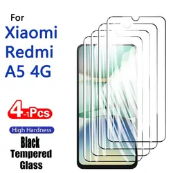 Premium Tempered Glass Screen Protectors - 9H HD Anti - Scratch Case Friendly, Fingerprint Resistant - 1pcs (Black)