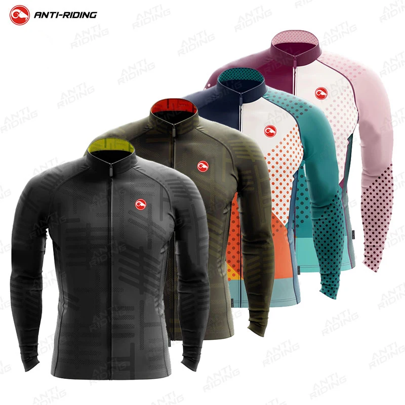 

New 2021 Spring and Autumn Cycling Jersey Long Sleeve Bike Cycling Suit Mountian Bicycle Cycling Clothing Ropa Ciclismo Bicycle