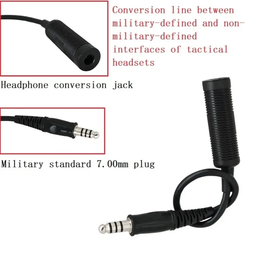 TS TAC-SKY Bluetooth PTT Adapter for EARMOR M31 M32/Pelto COMTAC/MSA SORDIN /FCS AMP/TCI Shooting Headset