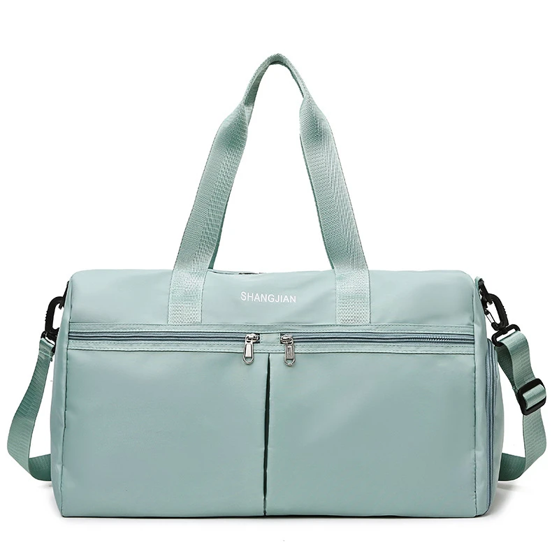 

Gym Bag Large Capacity Handbag Women Men Workout Bag Sports Waterproof Dufflebag Shoe Wet Clothes Compartments Travel Outdoor