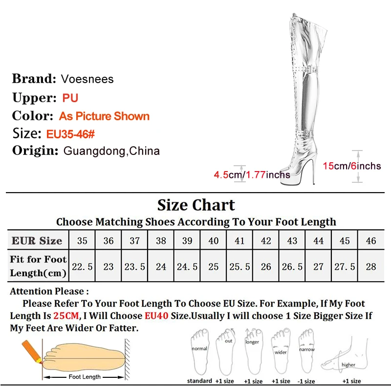 Silvery Thigh High Boots Sexy Over-the-knee Boots For Pole Dance Belt Buckle Fashion Women Shoes 15CM Stiletto Heels Botas Mujer
