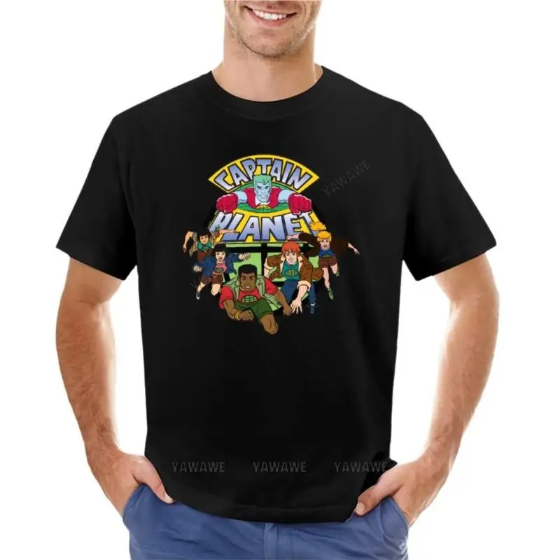 

Captain Planet and the Planeteers T-Shirt oversized t shirts plus size t shirts black t shirts for men