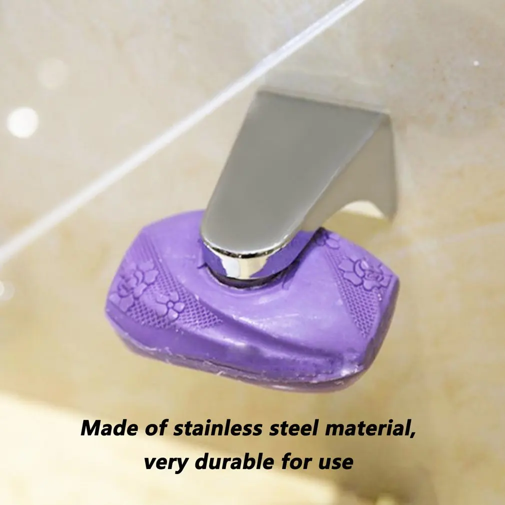 

Practical Plastic Magnetic Soap Stand Holder Container Household Bathroom Wall Attachment Soap Rack Dispenser