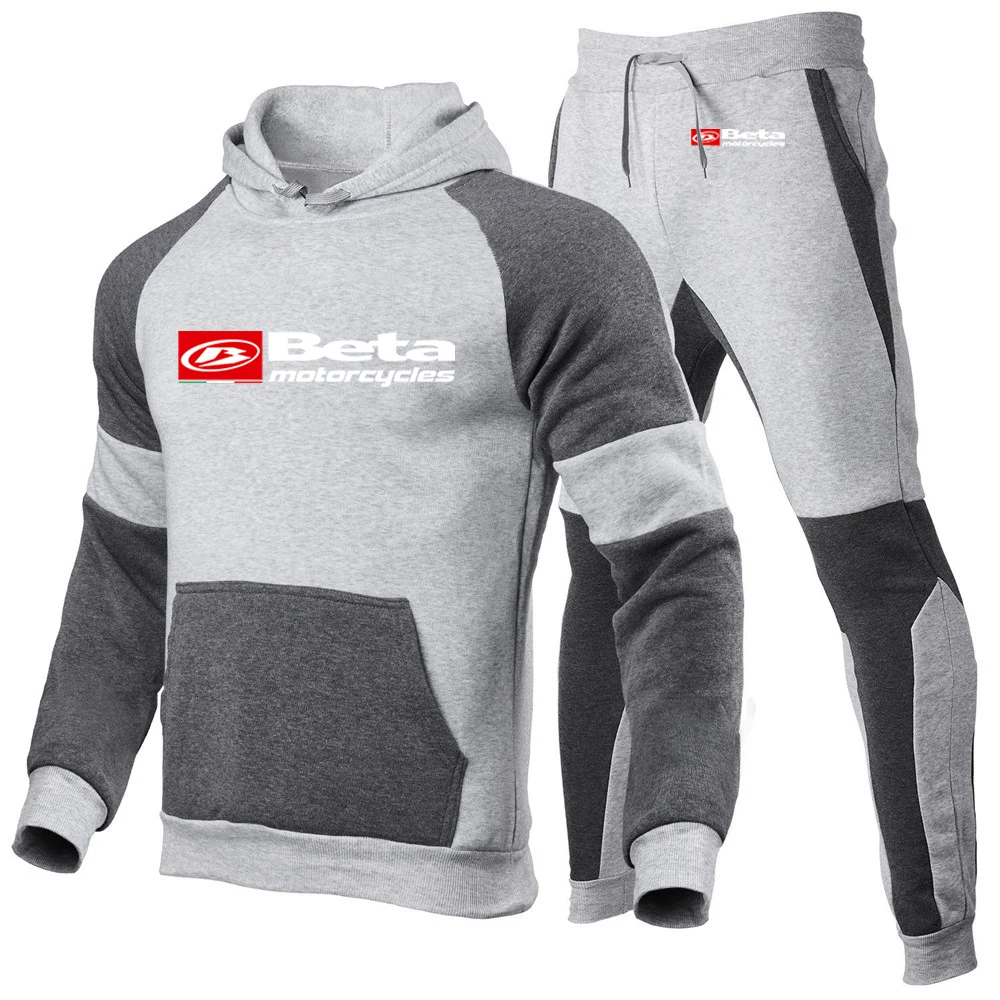 2024 Beta Racing Motorcycle Men's Hoodies for Men Clothing Tracksuit Pant Sets New in Hoodies & Sweatshirts Sports Suits Set 4