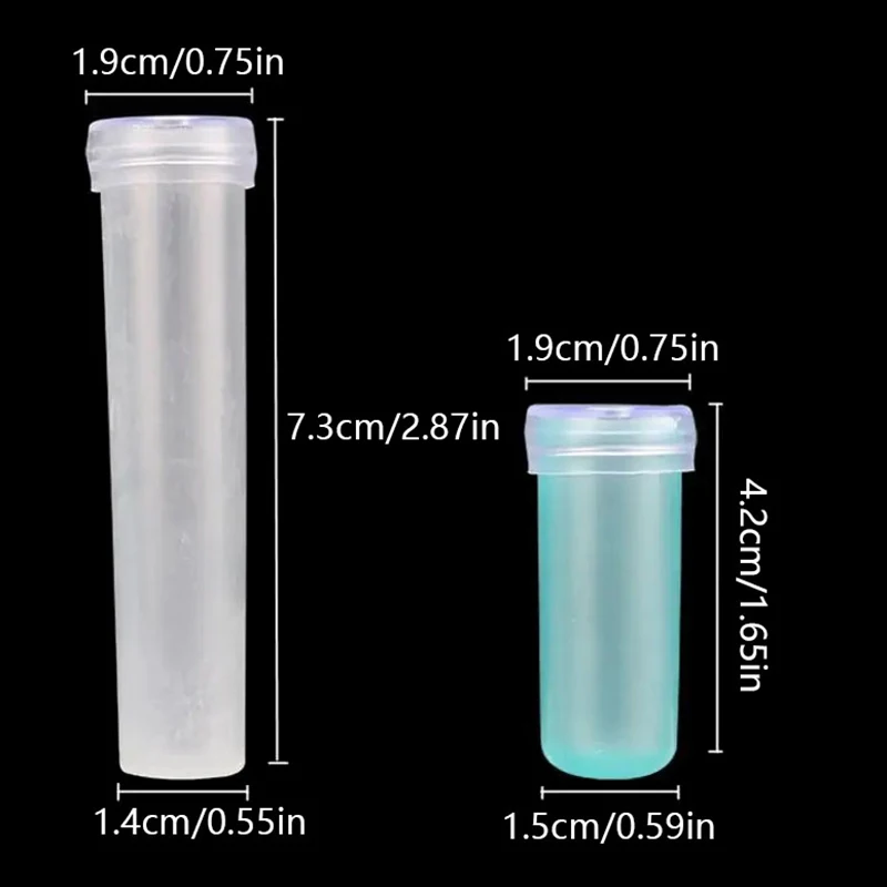 Flower Storage Tube Buckets 20Pcs for Cut Flowers Florist Supplies Floral Tubes Plastic Vase Crafts Toddlers Vials Water plastic flower tube