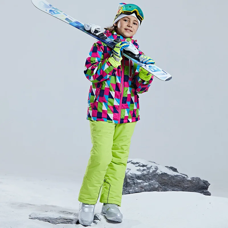 Kids Leggings in Ski Trip –