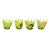 4Pcs Easter Colorful Baskets Non Woven Fabrics Candy Baskets Small Fabric Basket Storage EasterDecoration 5