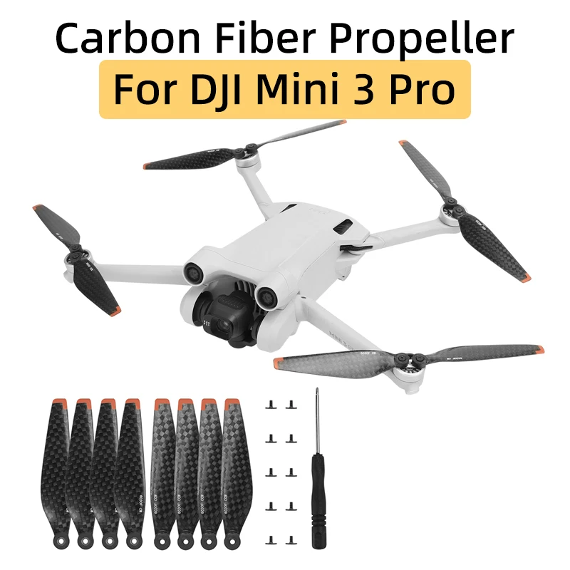 

Пропеллер из углеродного волокна для дрона DJI Mini 3 PRO, 4/8 шт.