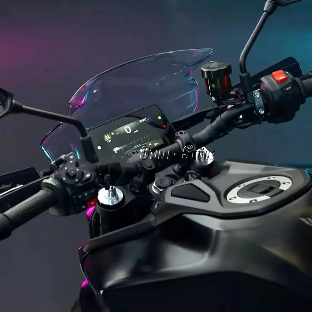 Motocykl windshield pro yamaha MT09 MT 09 MT-09 2024 vítr obrazovka štít deflektor obal ochránce čelního