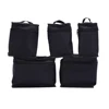 5Sizes Large Capacity Makeup Bag Zipper Black Folding Canvas Cosmetic Bag Art Markers Zipper Hold Markers Pen 5