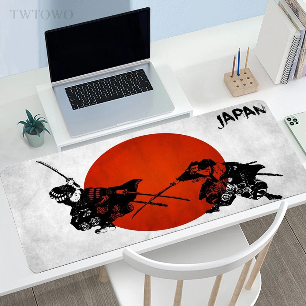 Japan samurai mouse pad gamer new large custom mouse mat keyboard pad