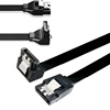1/2PCS 50CM SATA 3.0 Data Cable High-speed Sata III Cable Adapter Connection Converter For SATA HDD SSD CD Drive Writer Desktop