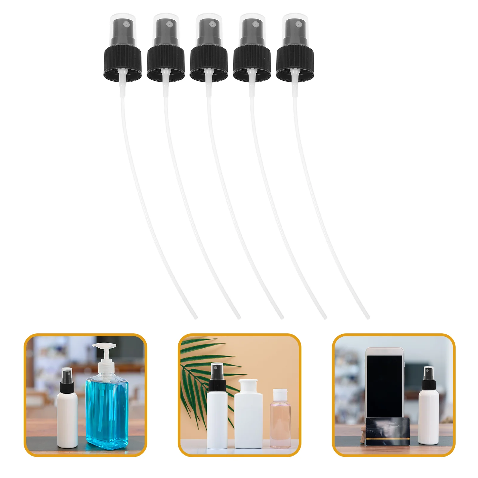 20pcs 24mm Spray Tops Reusable Bottle Tops Bottle Heads Press Replacing Heads Mist Sprayer for Women spray bottle