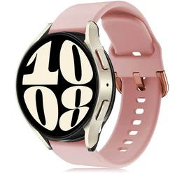 Sport Silicone 22mm Colorful Fashion Watchband - Original Smart Wristband Bracelet Accessory for 22MM Watch Strap (Pink gold 5)