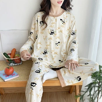 Summer Maternity Sleep Lounge Short Sleeve Cotton Nursing Pajama Set Pregnancy Breastfeeding Gown Postpartum Woman Lactation Set