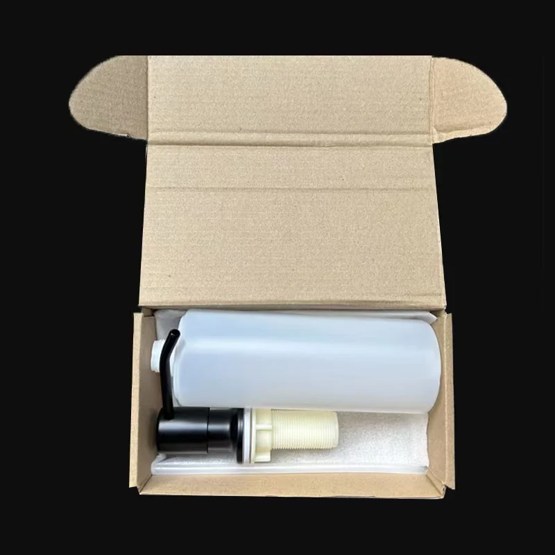 Kitchen Sink Counter Top 304 Stainless Steel From The Top Built In Head Hand Press Soap Dispenser Bottle 300ml soap dispenser,soap liquid box,pressing soap liquid box