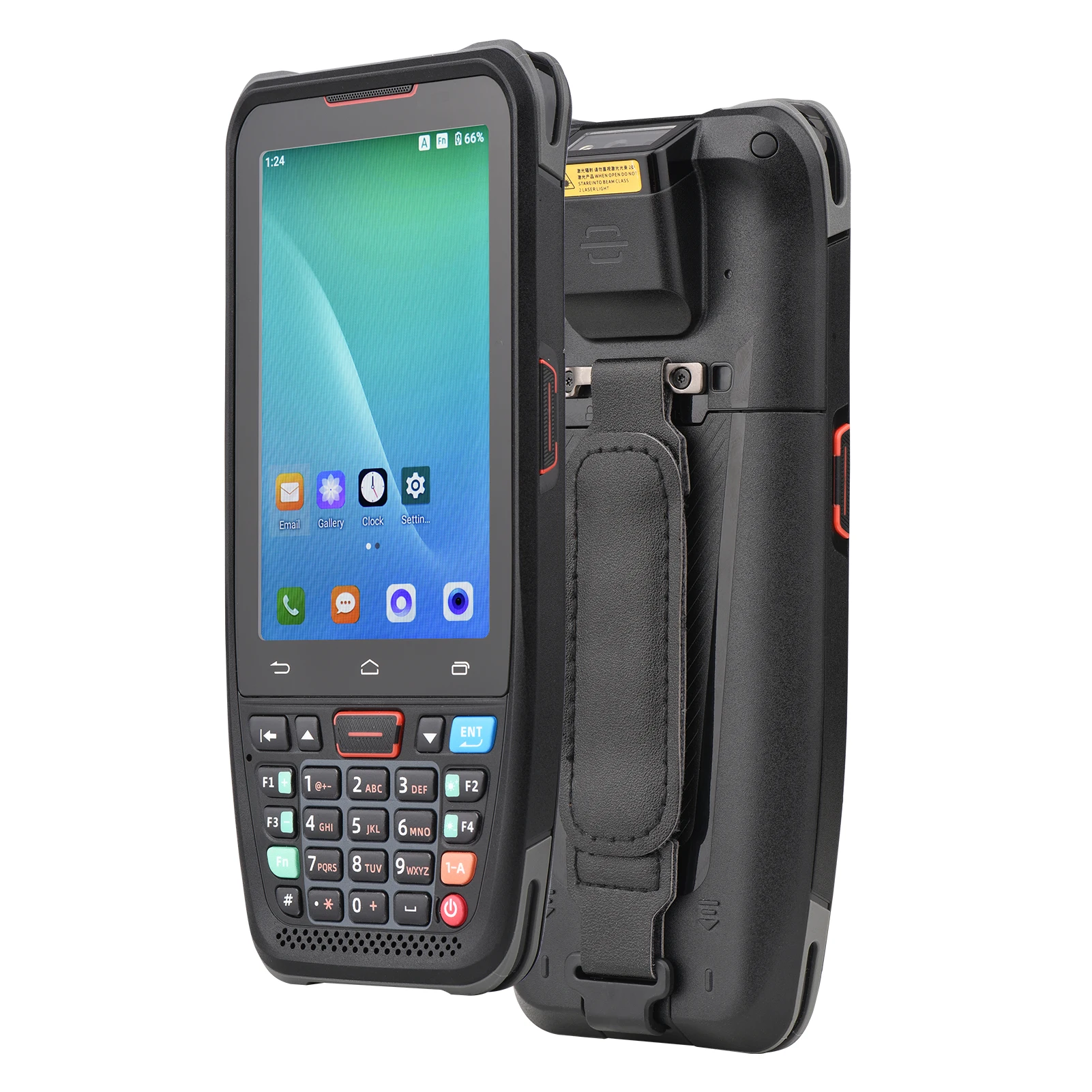 Android 10.0 Handheld POS PDA Terminal 3GB+32GB 1D/2D/QR Barcode Scanner Support 2/3/4G WiFi BT with 4.0 Inch Touchscreen