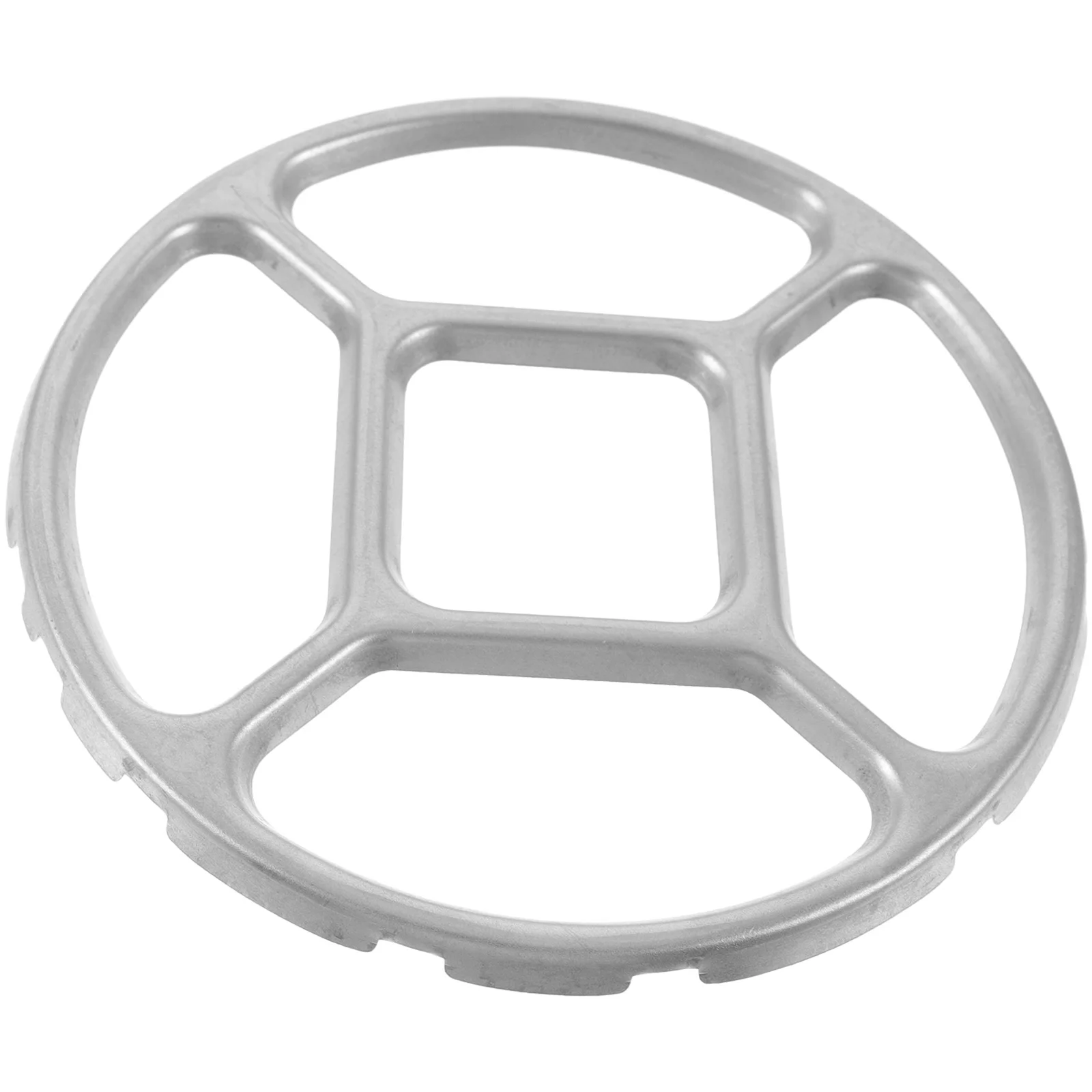 Wok Support Rack Wok Pan Support Rack Small Stove Pot Burners Wok Rack Auxiliary Support Gas Round Bottom Stand Alloy Rings Grill Top 15.4cm