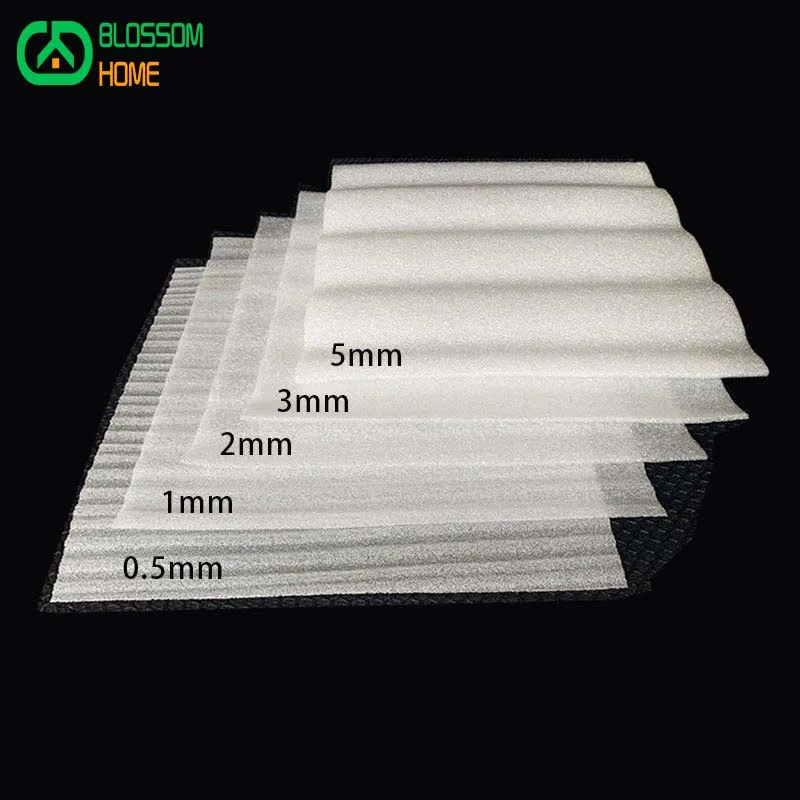 5mm 8mm Thickness EPE Pearl Cotton Packaging Film Moving Furniture Packaging Protection Material Express Shockproof Foam Roll
