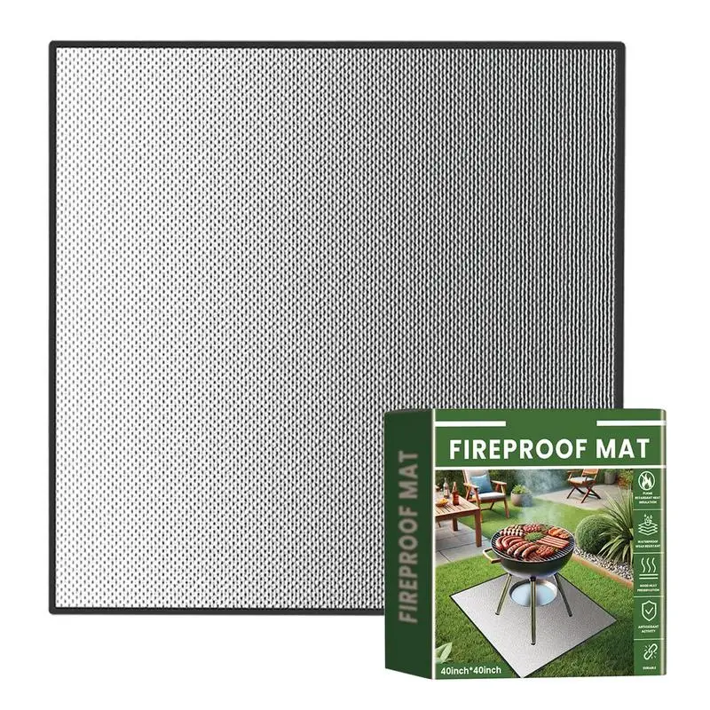 Outdoor BBQ Mat Floor Protector Mat camping mat fireproof mat