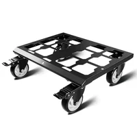 Tool Box Dolly Packout Toolboxes Thickened Carbon Steel Frame Large Wheels with Brake System Strong and Sturdy Lock 1