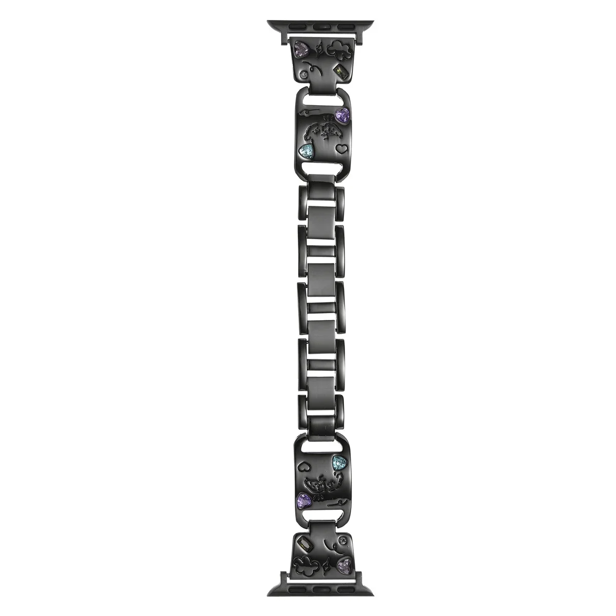 Bracelet de montre pour iWatch 42/44/45/46/49 mm 38/40/41 mm Bracelet de montre tendance en métal pour montres de la série Ultra2 Série 10/9/8/7/6/5/4/3/2/1_voghion.com