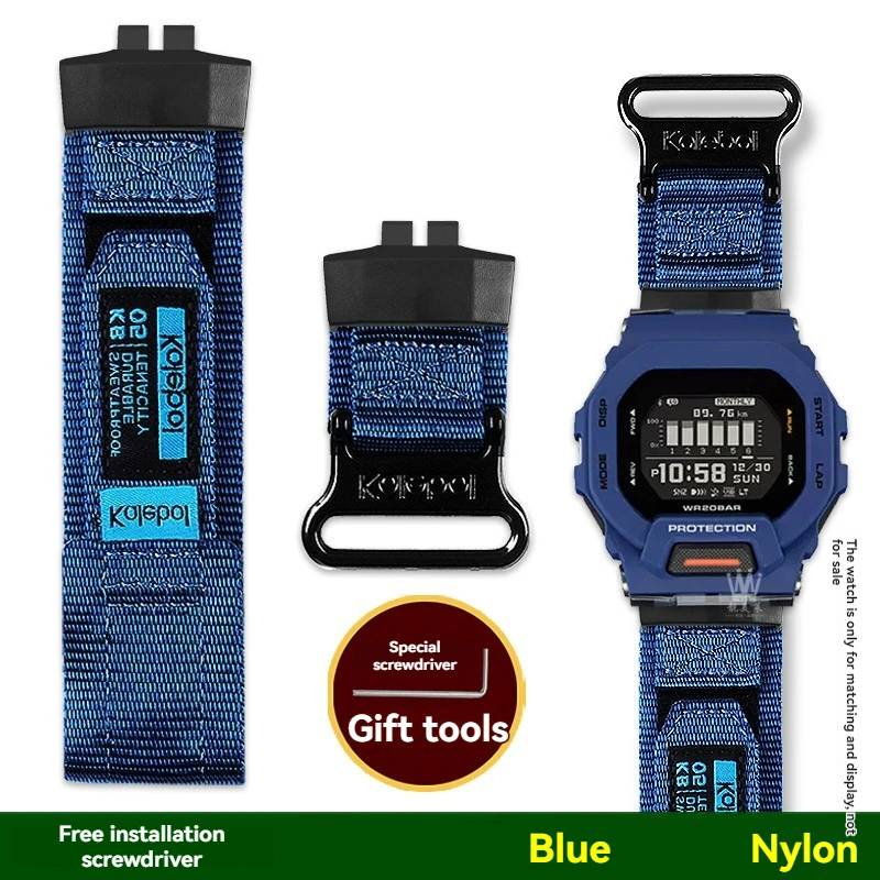 Nylon Canvas Outdoor Sports Watch Strap