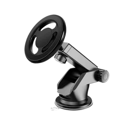 Universal Foldable 360° Magnetic Phone Holder with Suction Cup (SuckerF1P)