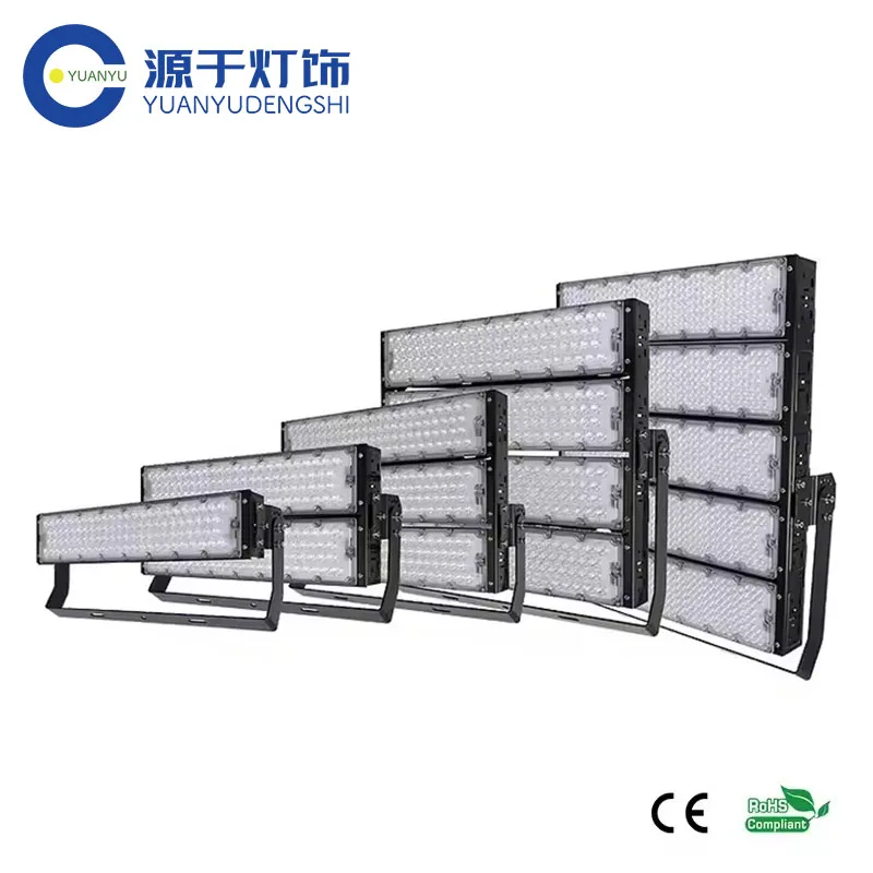 Outdoor Floodlight 100W 200W 300W 500W 600W Backpack Spotlight Stadium Light Square Led Flood Light Waterproof Ip65
