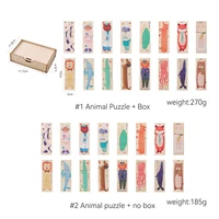 Montessori Holz Puzzle Baby Lernspielzeug – Bild 6