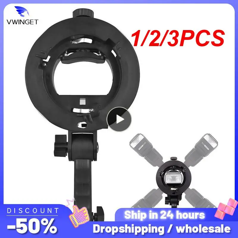 

1/2/3 шт., S-образный кронштейн для вспышки Bowens