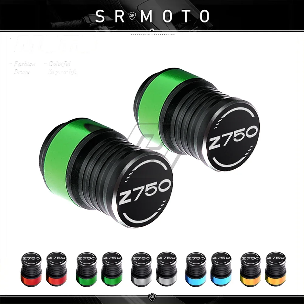 Motorcycle Wheel Tire Valve Caps Case For Kawasaki Z750 Cover Cnc Aluminum