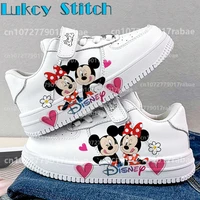 mickey mouse minnie Shoes sneakers for children Student Casual basketball Kid Sneakers girls boys Running Sports Shoes Gift
